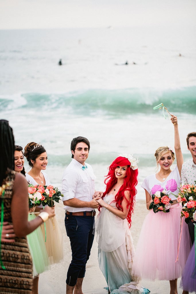 Hipster Little Mermaid Wedding