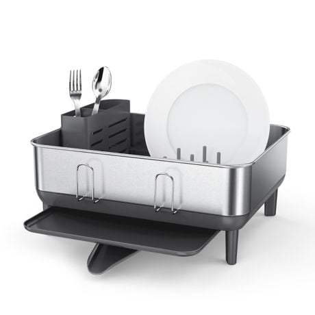 Simplehuman Stainless Steel Frame Compact Dish Rack