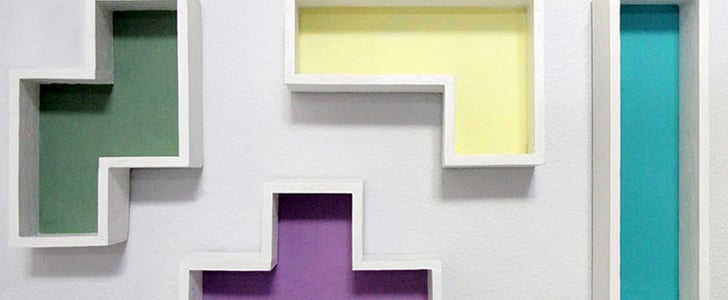 DIY Tetris Shelves