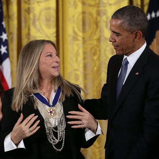 President Obama Awards Steven Spielberg and Barbra Streisand