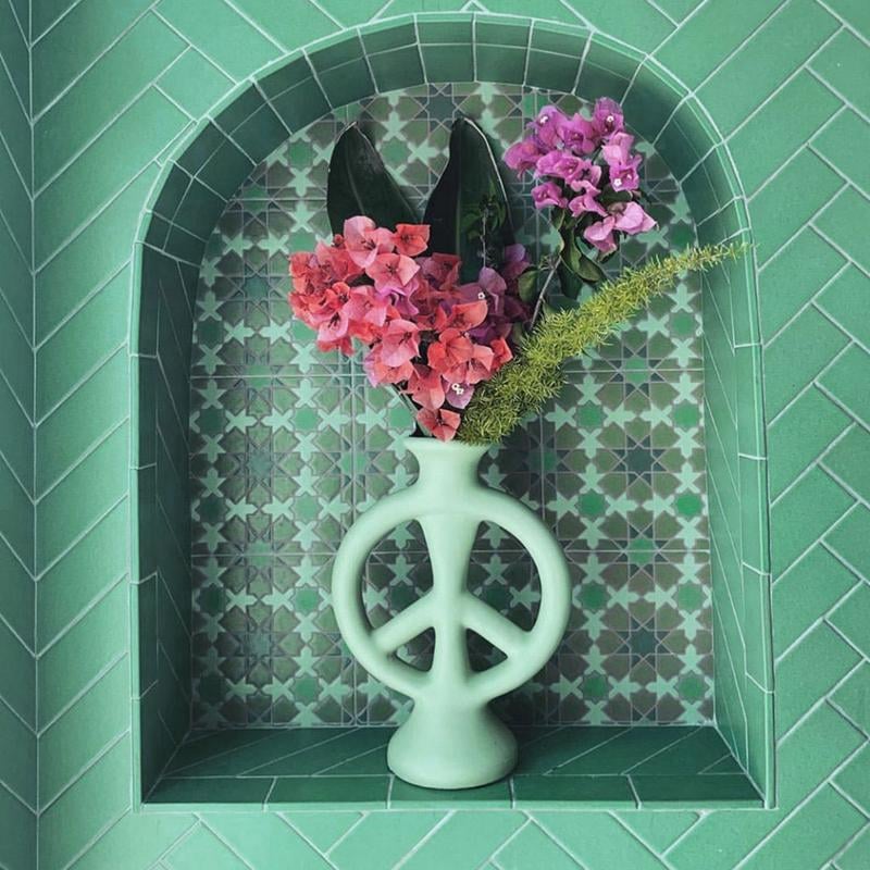 Jungalow Peace Vase by Justina Blakeney