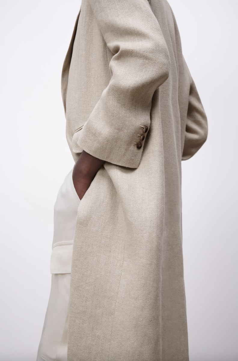 Zara Linen Coat