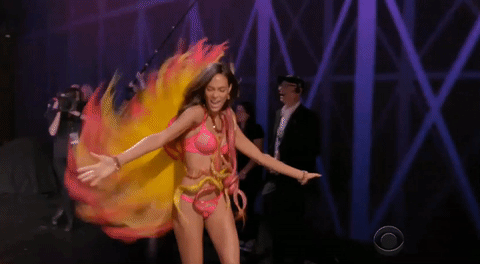 Joan Smalls at 2015 Victoria's Secret Fashion Show