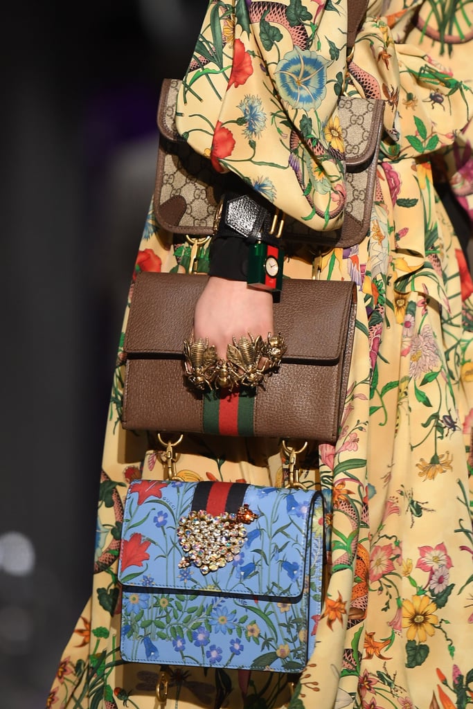 The 3-Pouch Connector Hooks Together Your Designer Clutches | Gucci ...