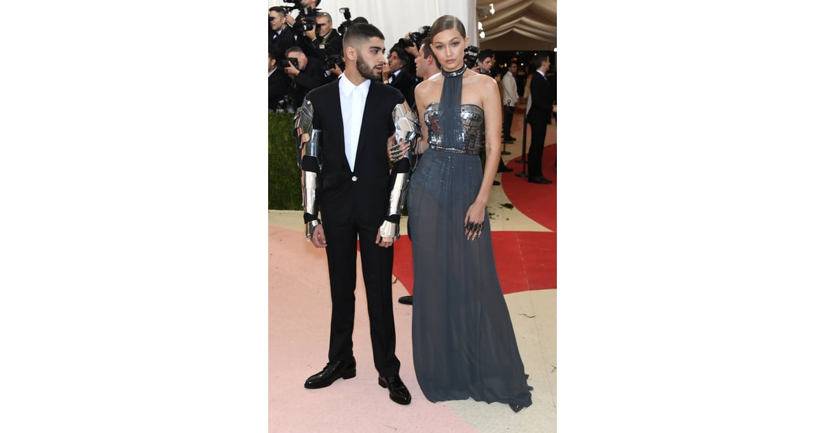 zayn malik and gigi hadid metgala 2016