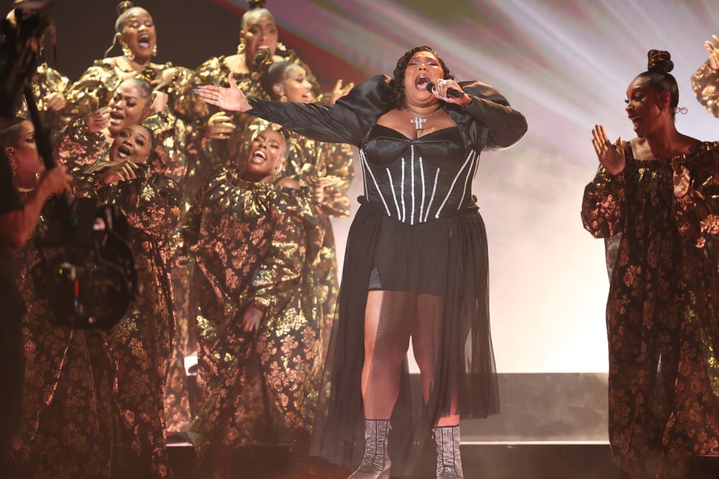 Lizzo 2023 Grammys Performance Photos POPSUGAR Entertainment Photo 14