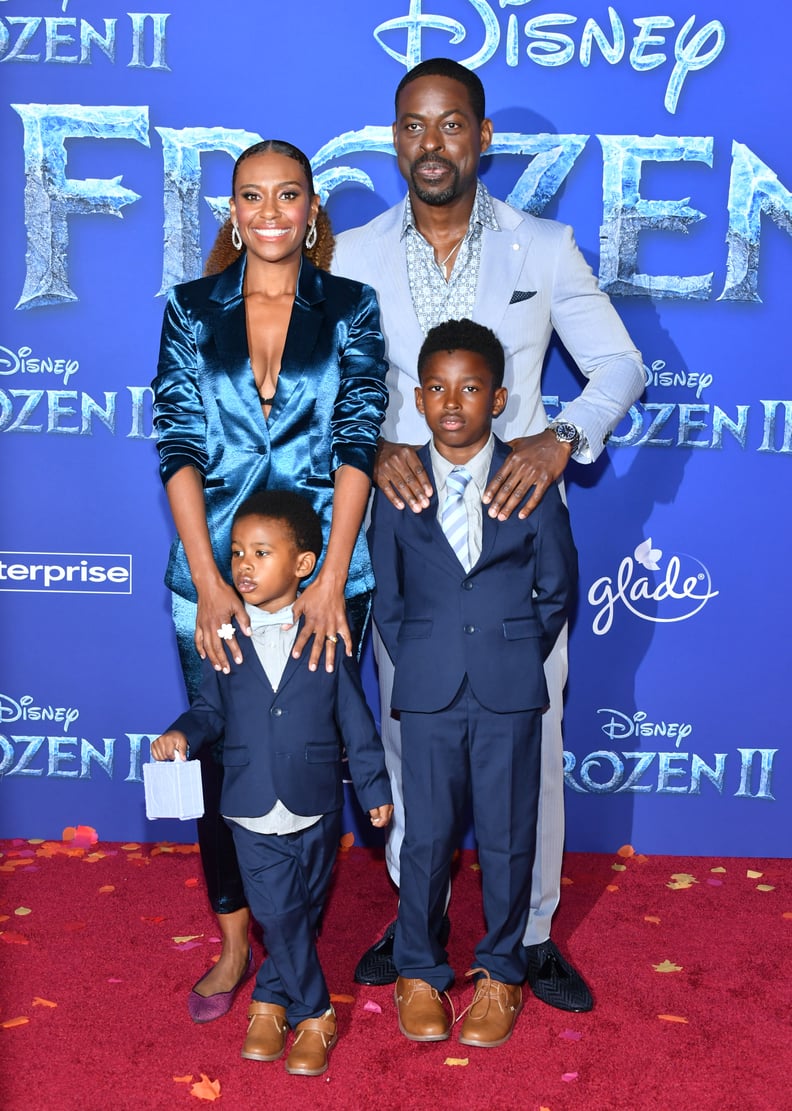 Sterling K. Brown and His Family at Frozen 2 Premiere