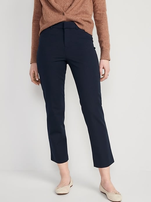Old Navy High-Waisted Pixie Straight Ankle Pants