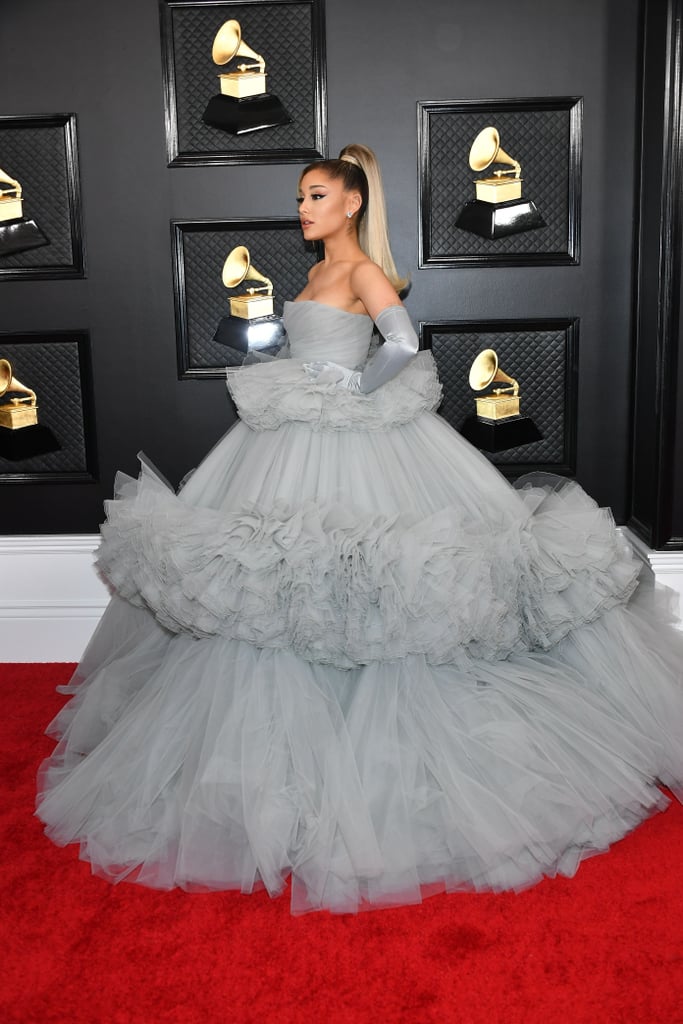 Ariana Grande at the 2020 Grammys | Best Grammys Red Carpet Looks 2020 ...