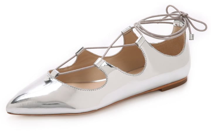 loeffler randall lace up flats