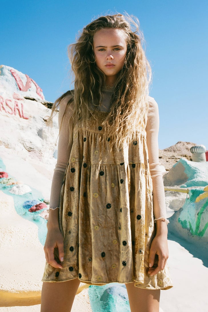 Kimchi blue outlet velvet dress
