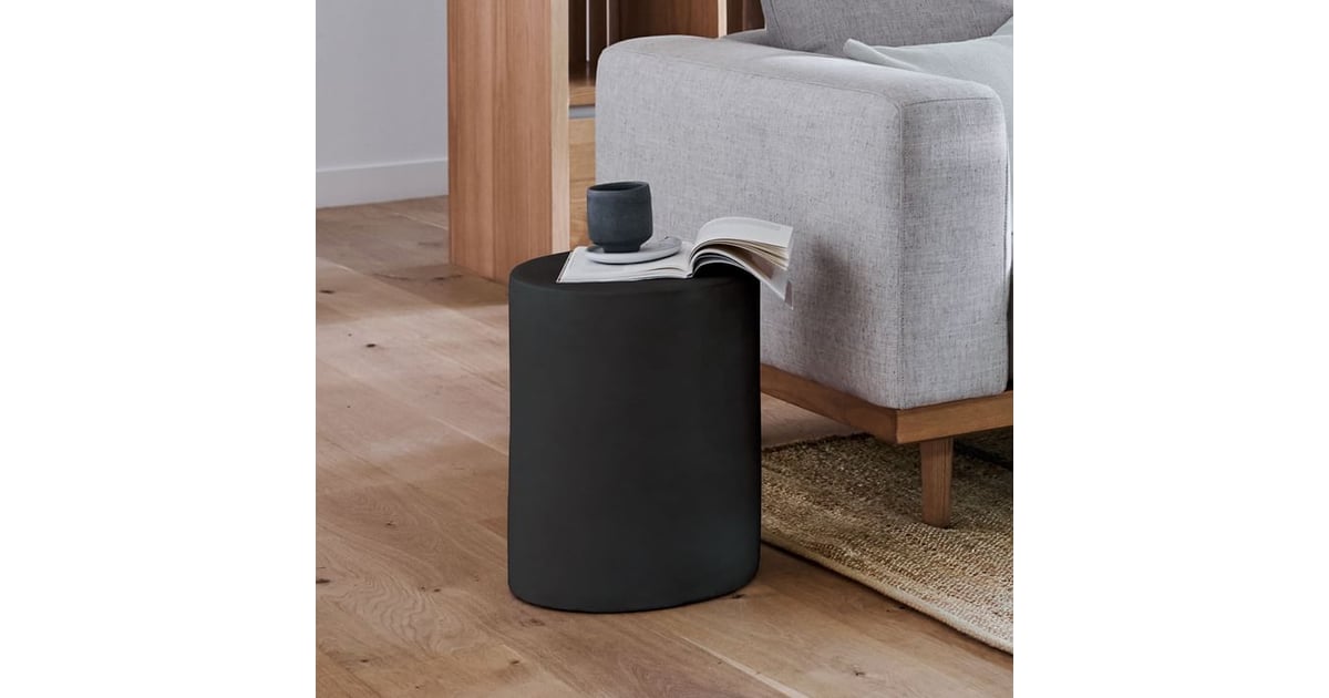West elm deals spool side table