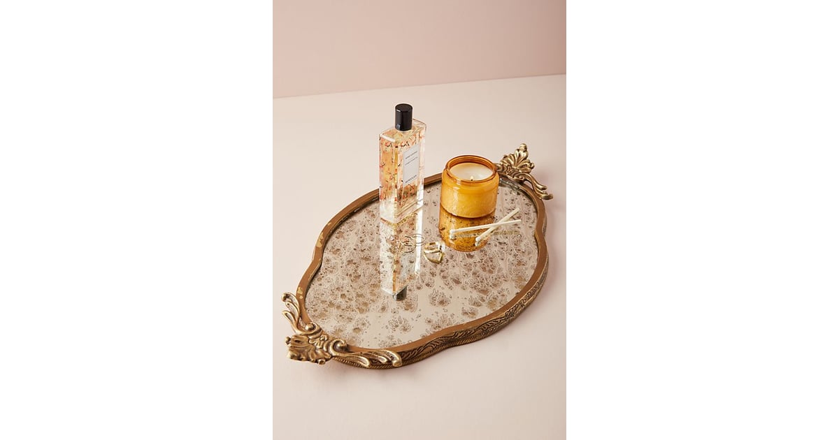 Anthropologie Antiqued Vanity Tray Best Vanity Trays POPSUGAR