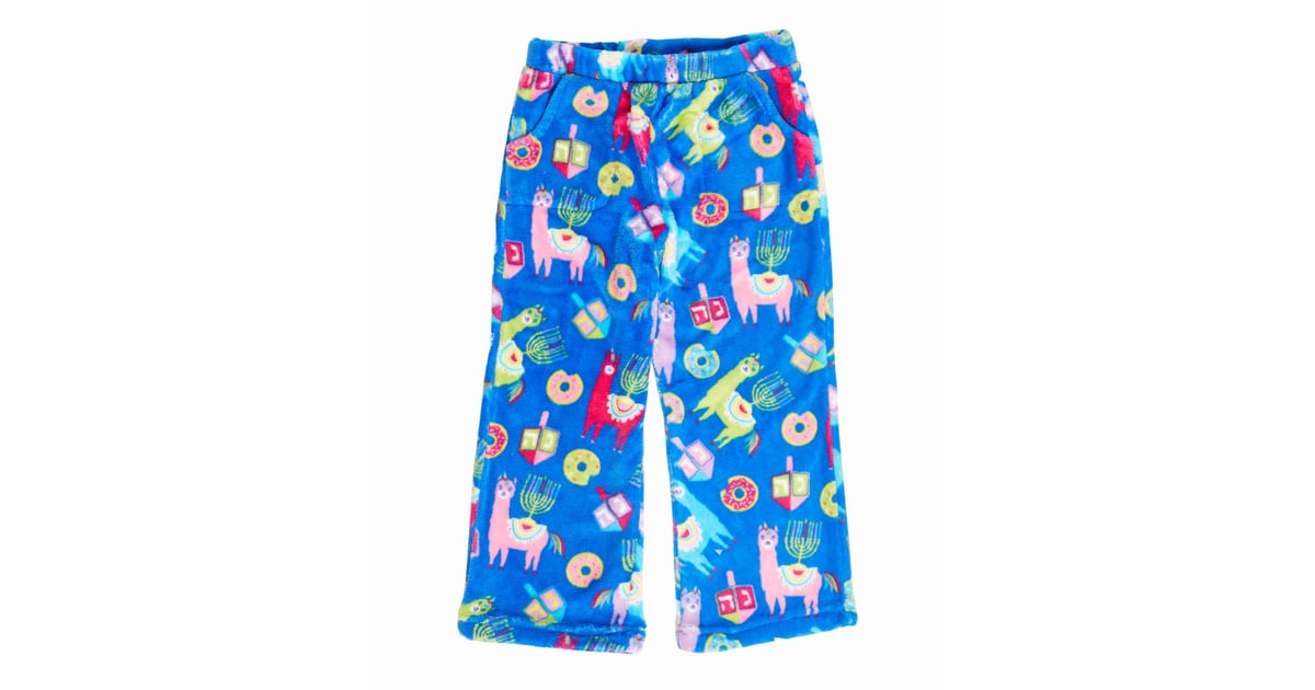 Candy Pink Llamakah Plush Pajama Pants 