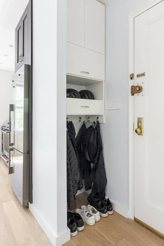 Small Entryway Organization