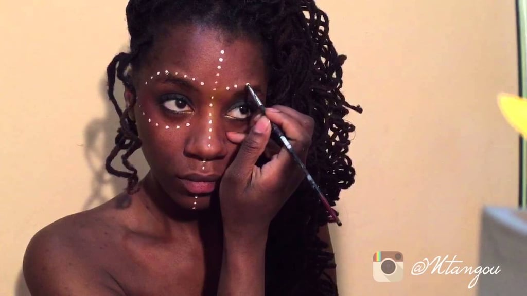 3 Different African Face Paint Looks