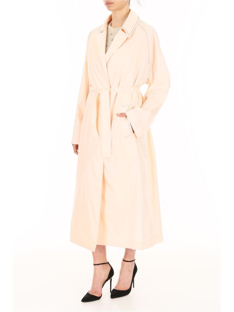 Bottega Veneta Waterproof Silk Trench Coat