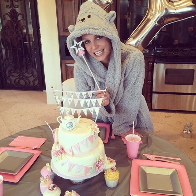 "Thank you so much for all the birthday wishes today! I loved reading them just as much as I loved my teacup cake."