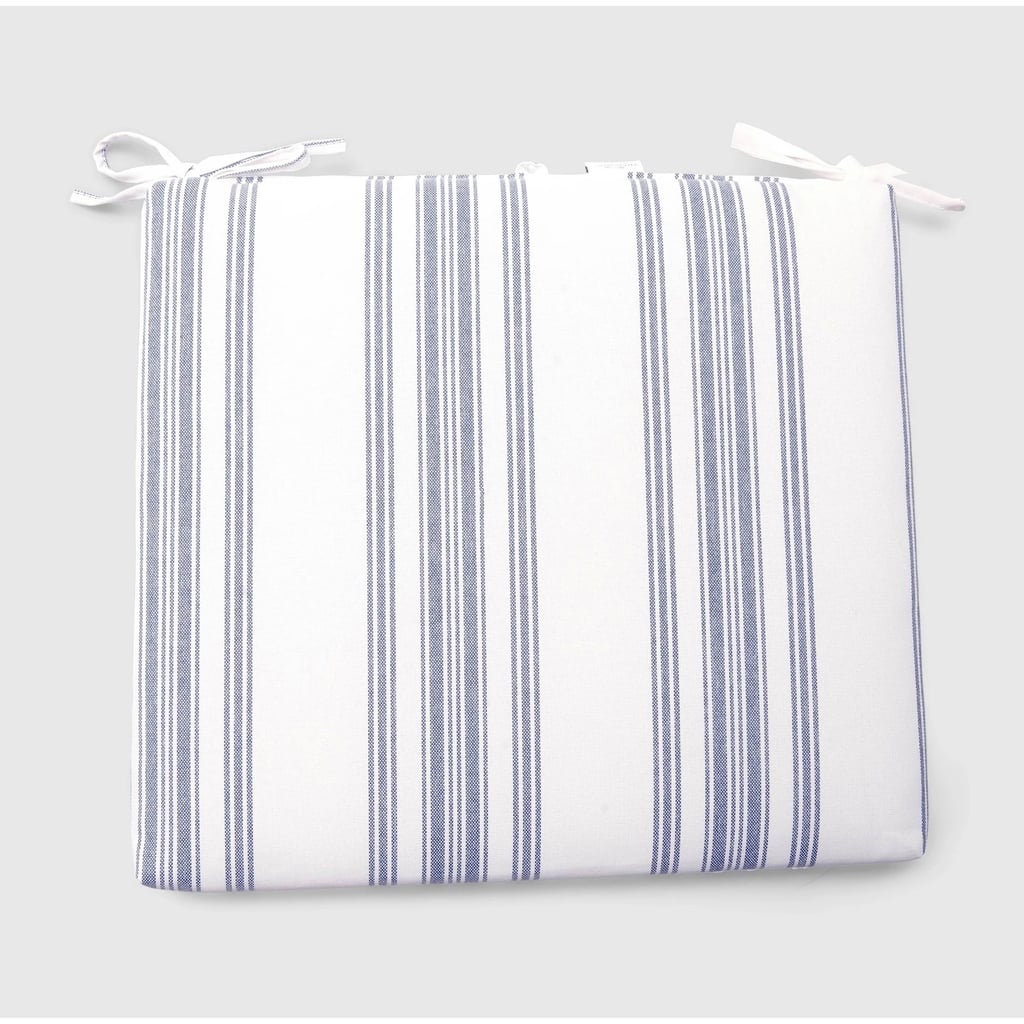 Ticking Stripe Outdoor Seat Cushion