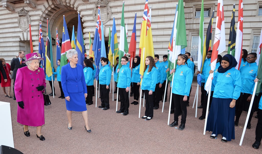 Queen Elizabeth II at 2017 Commonwealth Day Event