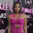 Megan Thee Stallion Promotes Her Album in a Crop Top and Short Shorts