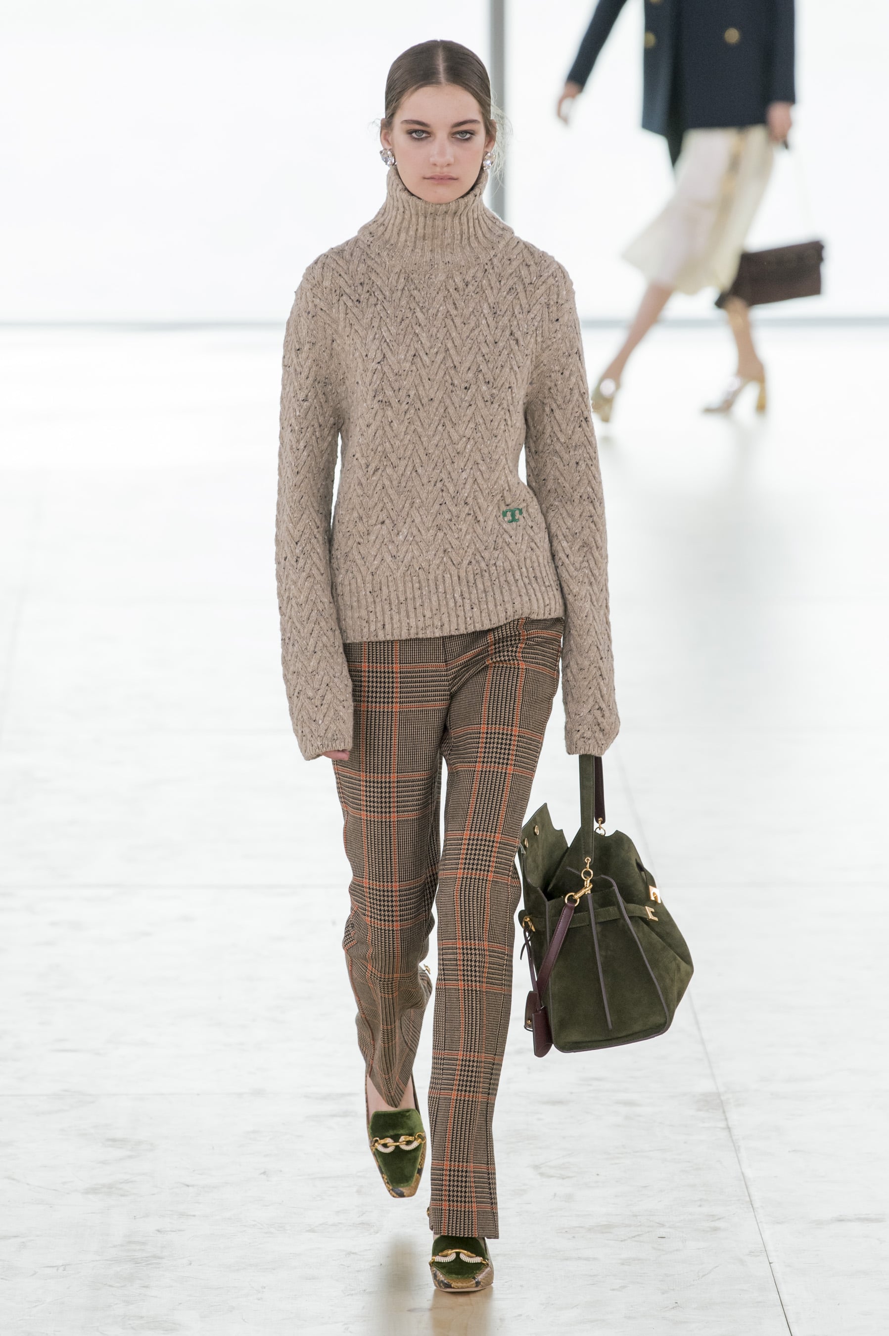 Tory Burch Runway Fall 2019 POPSUGAR Fashion