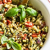 Grilled Summer Veggie Pesto Pasta