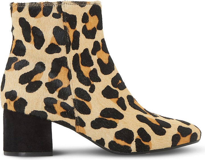 dune pop leather ankle boots