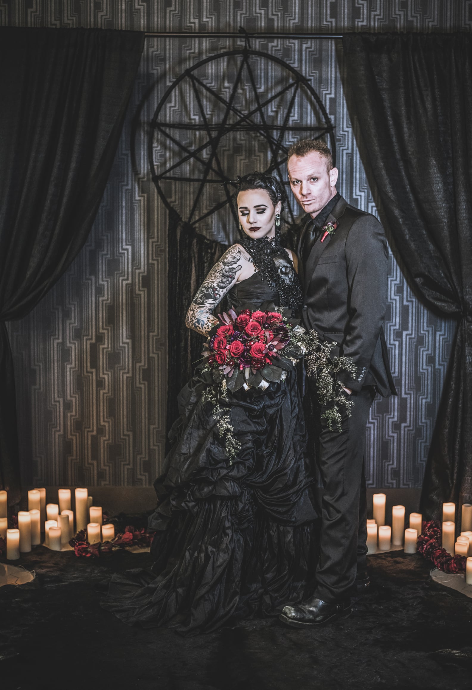 Halloween Goth Wedding Ideas | PS Love