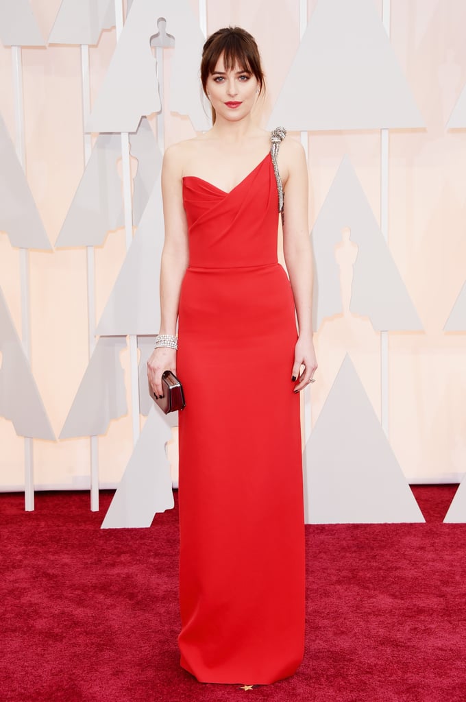 Dakota Johnson and Melanie Griffith at the Oscars 2015