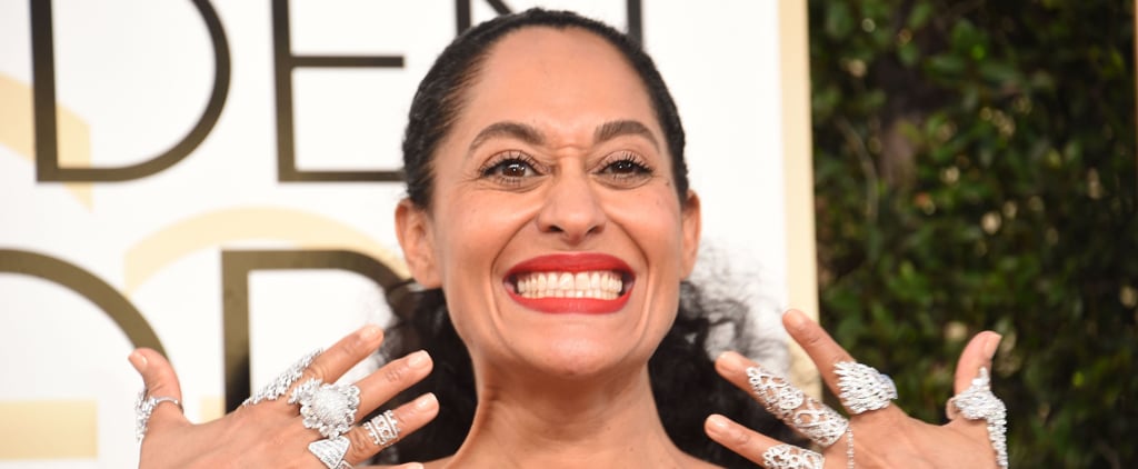 Tracee Ellis Ross's Rings at the Golden Globe Awards 2017