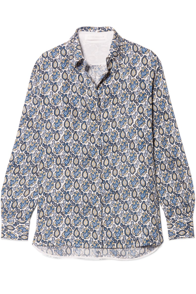 A Victoria Beckham Printed Shirt