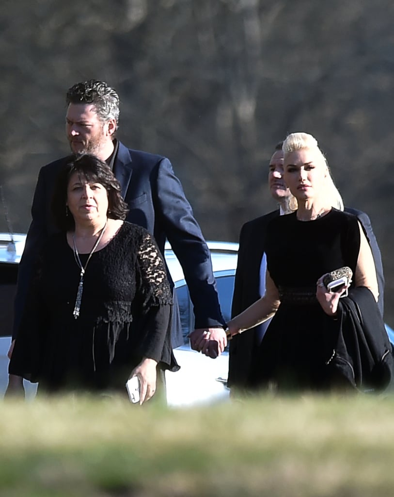 Gwen Stefani and Blake Shelton at RaeLynn's Wedding 2016
