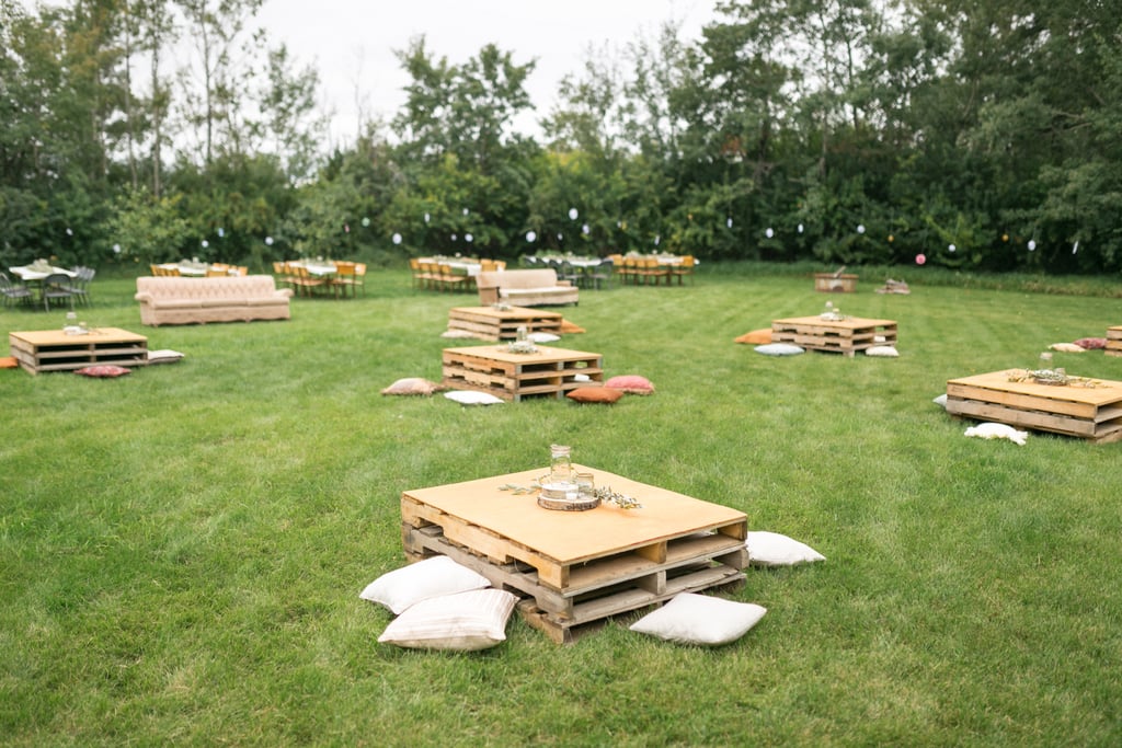 Lawn Seating Camp Wedding Ideas Popsugar Love And Sex Photo 5