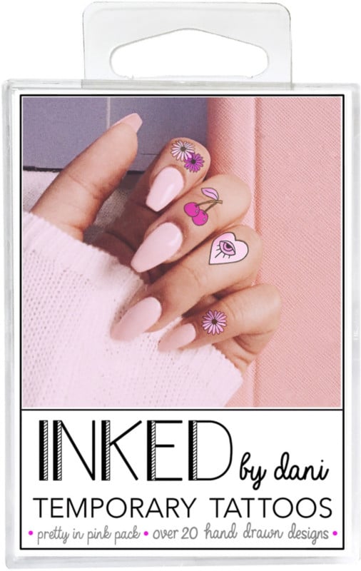 Inked by Dani Temporary Tattoos Pretty in Pink Pack