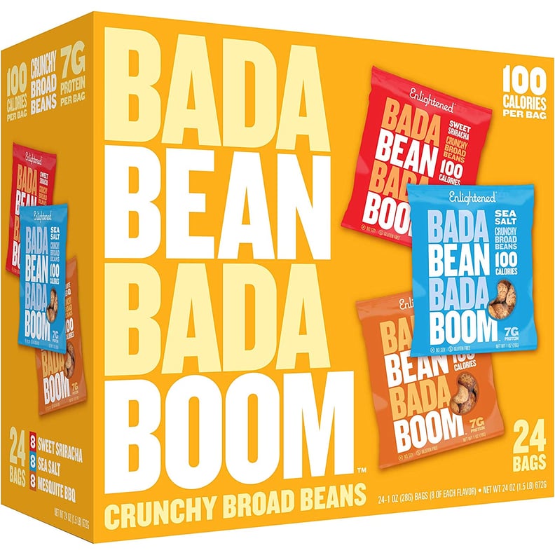 Enlightened Bada Bean Bada Boom Roasted Broad (Fava) Bean Snack