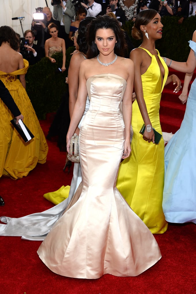 Kendall Jenner at the Met Gala 2014