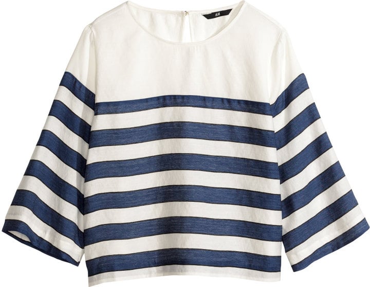 H&M Striped Blouse