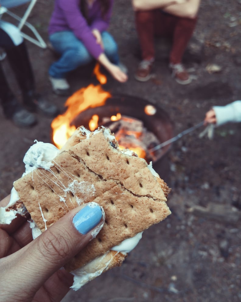 Build a Campfire and Make S'mores