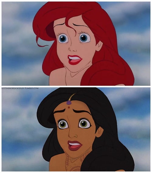 Racially Reinterpreted Ariel