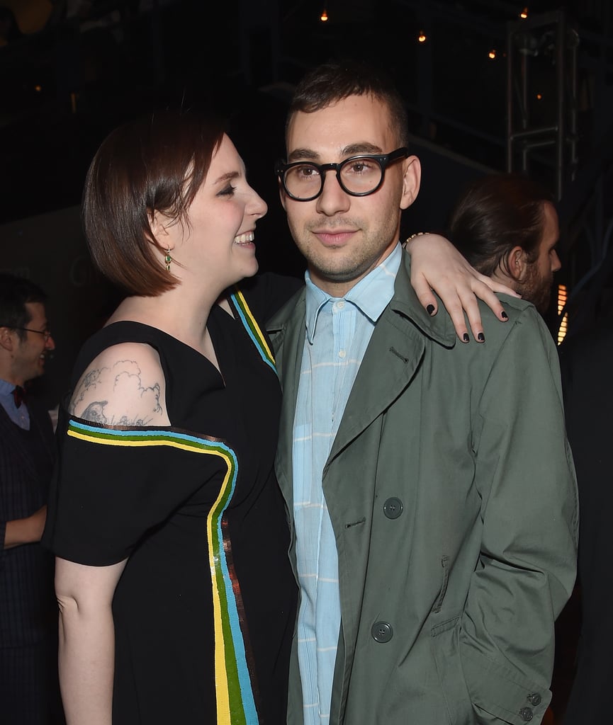The pair got cozy at the Girls season four premiere afterparty in January.