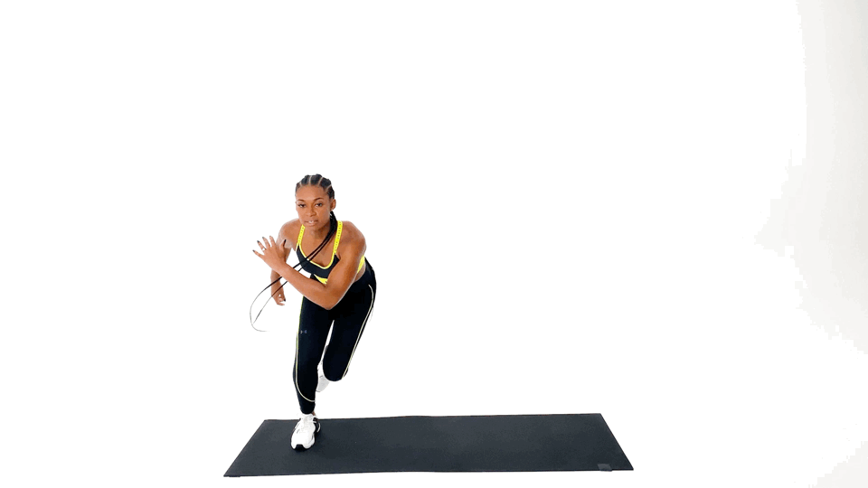 20-Minute Lower-Body HIIT Workout | POPSUGAR Fitness