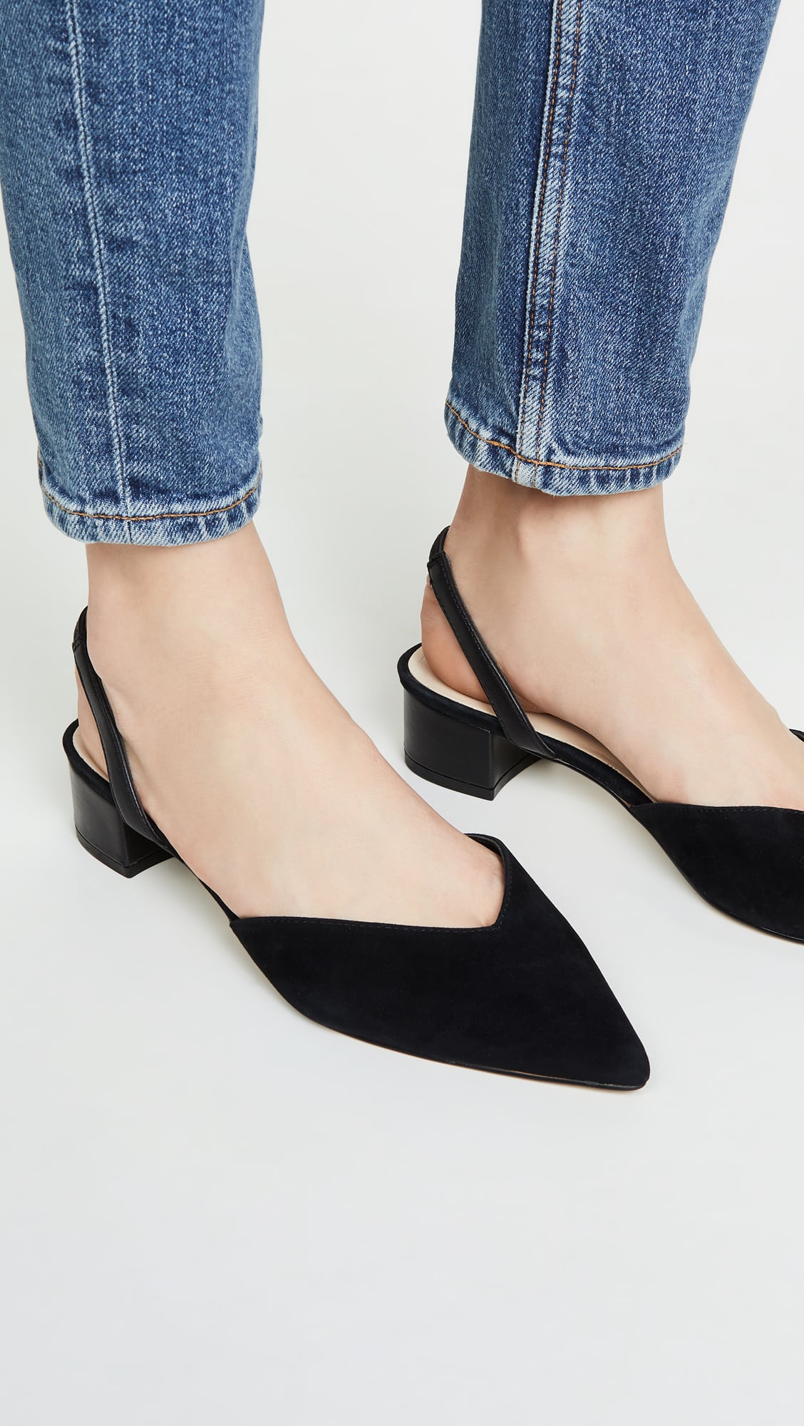 Graydon pointy toe slingback flat outlet
