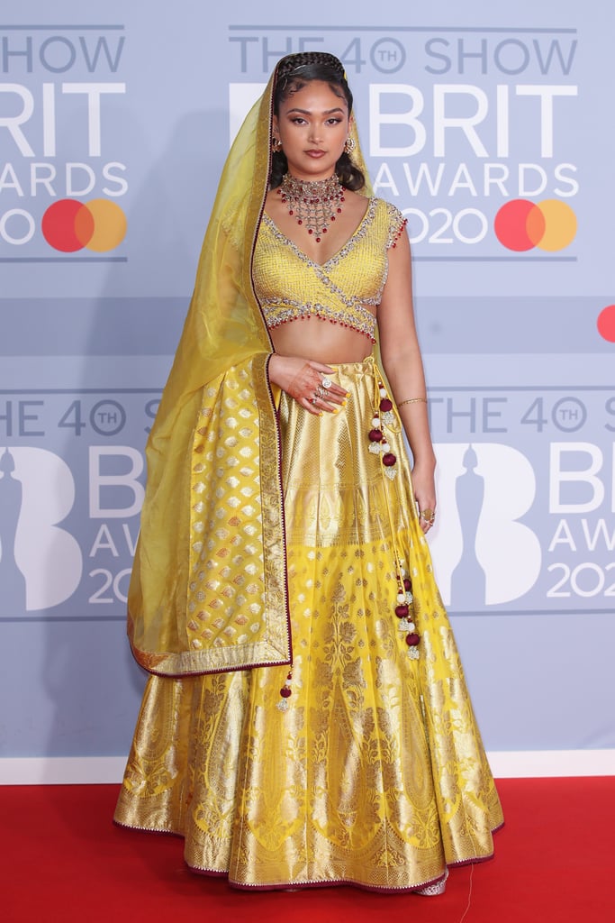 Joy Crookes on the 2020 BRIT Awards Red Carpet | The Best Outfits From