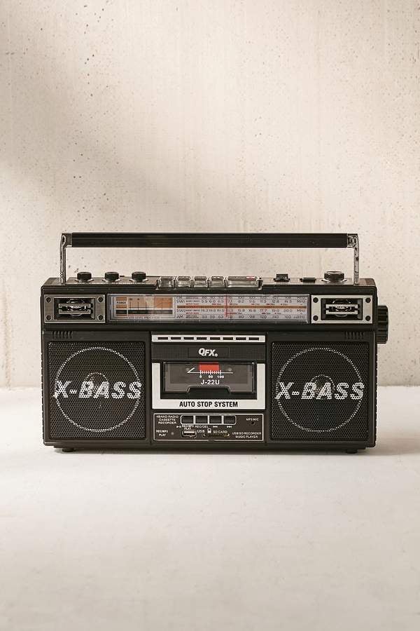 Urban Outfitters Radio Cassette MP3 Boombox