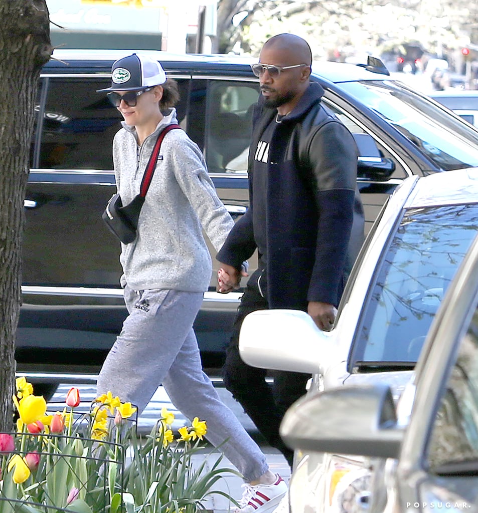 Katie Holmes and Jamie Foxx Holding Hands in NYC April 2019