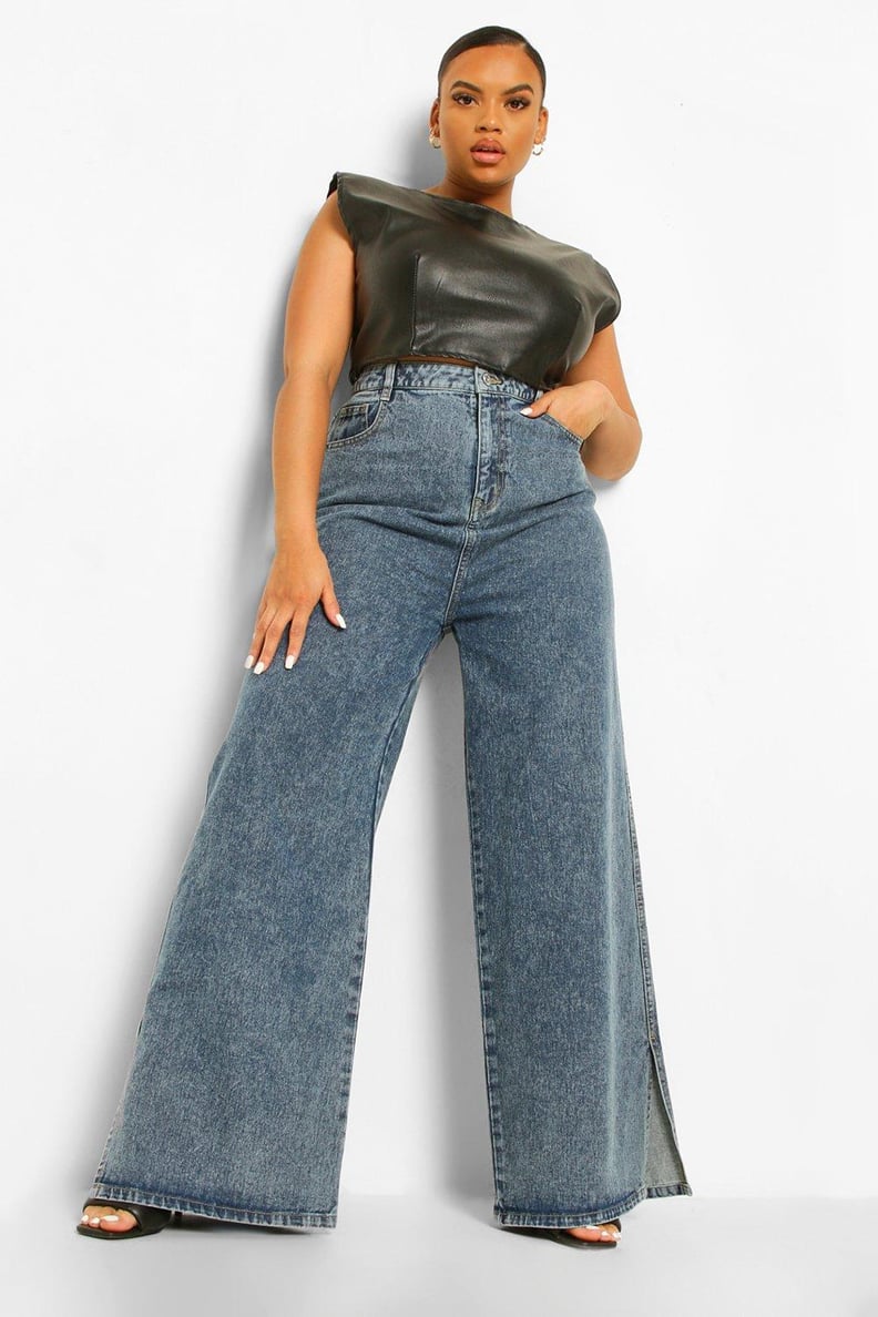 Similar Split-Hem Jeans