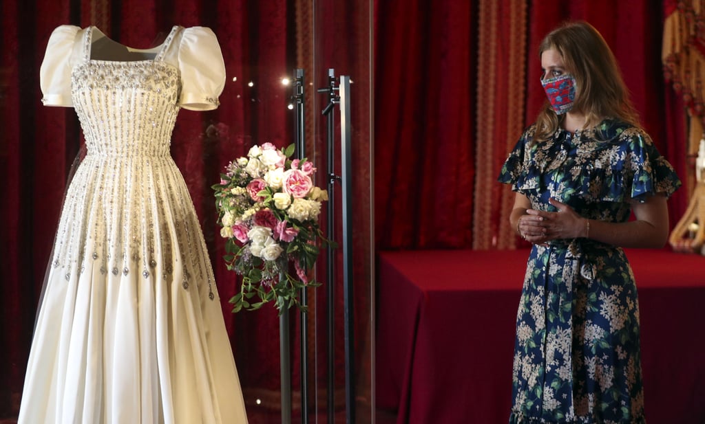 Princess Beatrice's Wedding Dress Display at Windsor Castle
