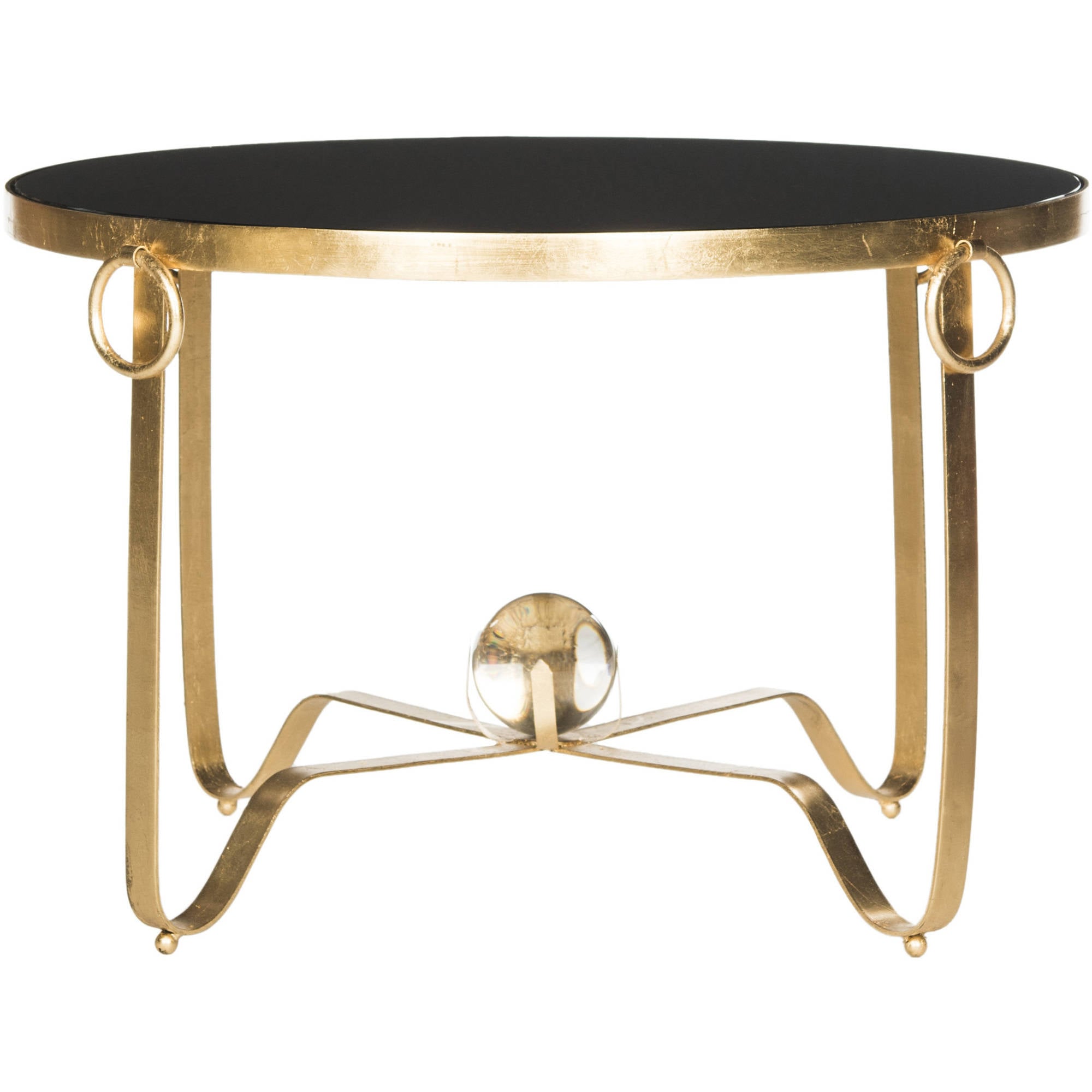Safavieh round glass coffee hot sale table