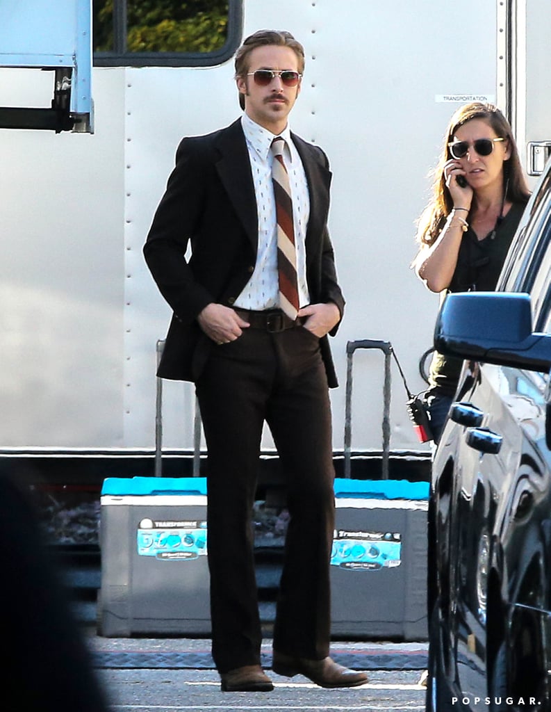 Ryan Gosling Out For the First Time as a Dad | POPSUGAR Celebrity